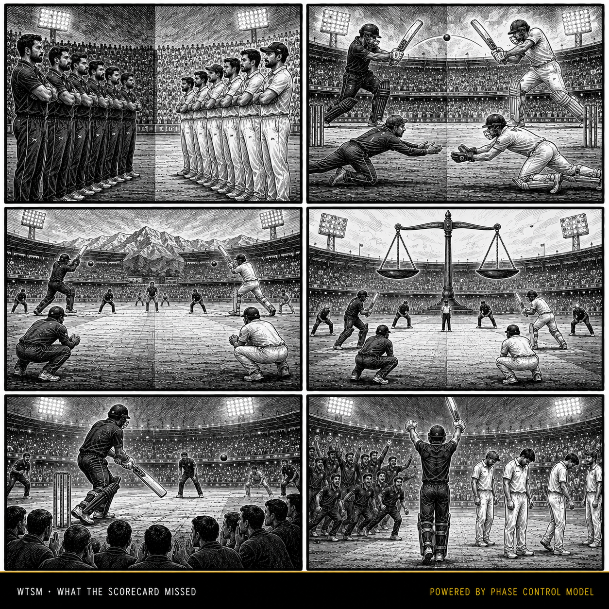 The two matches PCM couldn't separate.